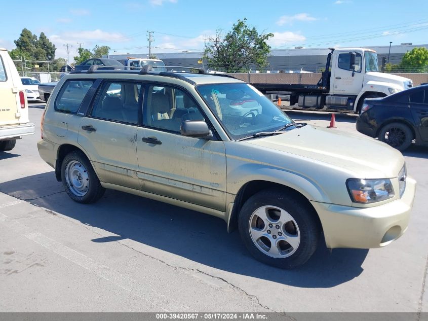 2004 Subaru Forester 2.5Xs VIN: JF1SG65684H752451 Lot: 39420567