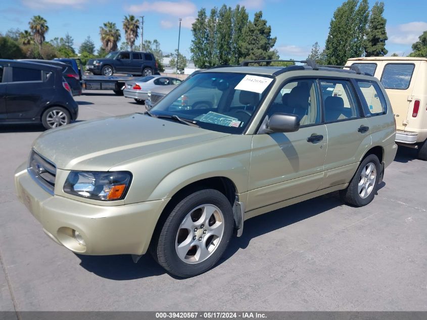 2004 Subaru Forester 2.5Xs VIN: JF1SG65684H752451 Lot: 39420567
