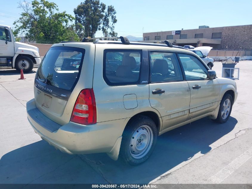 2004 Subaru Forester 2.5Xs VIN: JF1SG65684H752451 Lot: 39420567