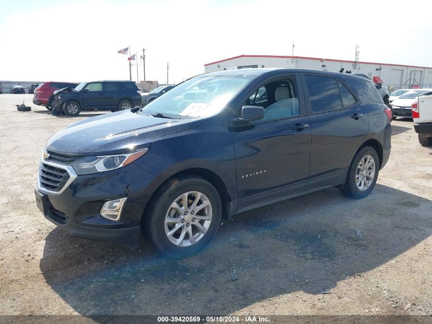 2020 Chevrolet Equinox Ls VIN: 3GNAXHEV2LS677686 Lot: 39420569