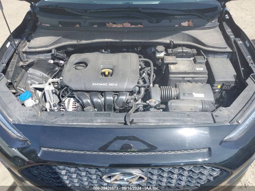 2021 Hyundai Kona Sel VIN: KM8K2CAA3MU733021 Lot: 39420573