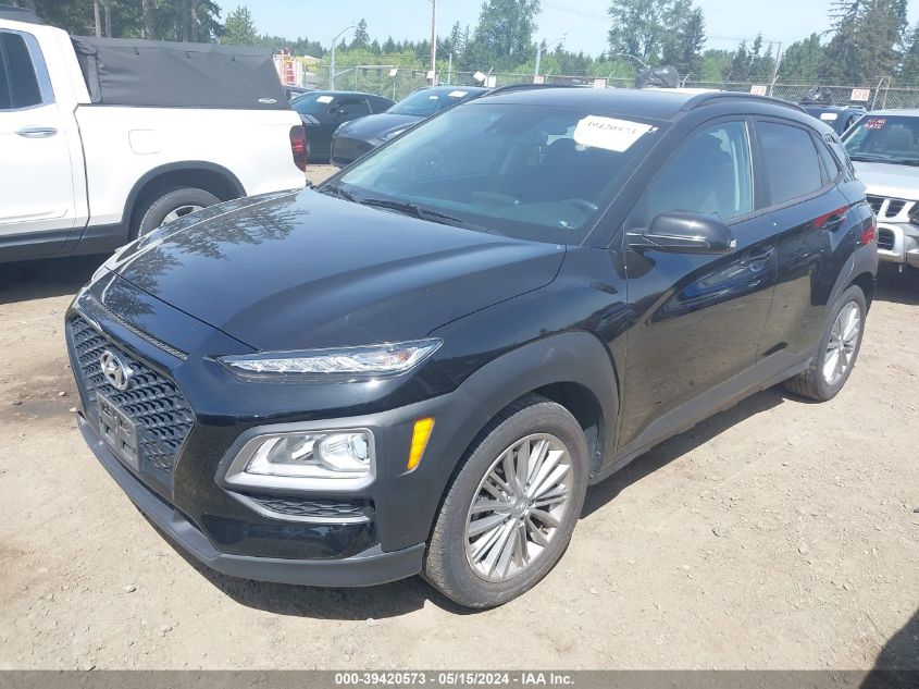 2021 Hyundai Kona Sel VIN: KM8K2CAA3MU733021 Lot: 39420573