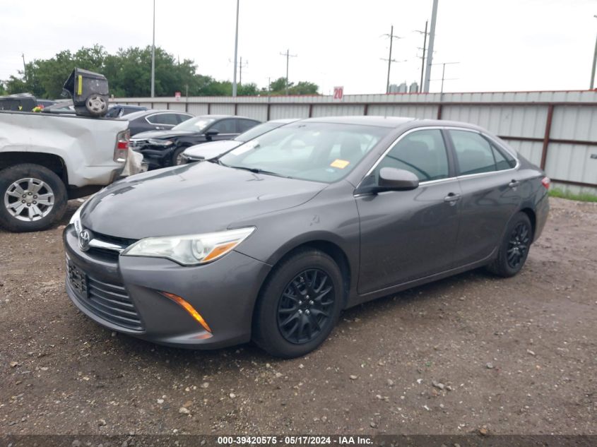 2016 Toyota Camry Le/Xle/Se/Xse VIN: 4T4BF1FK7GR540889 Lot: 39420575