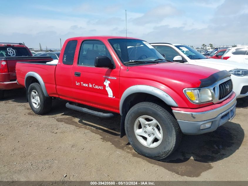 2001 Toyota Tacoma Prerunner V6 VIN: 5TESN92N51Z827288 Lot: 39420580