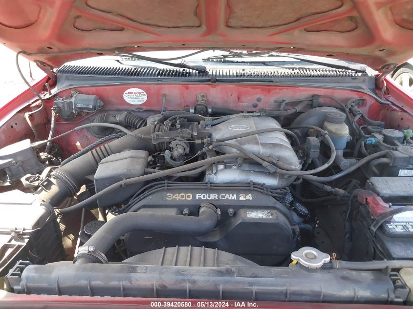 2001 Toyota Tacoma Prerunner V6 VIN: 5TESN92N51Z827288 Lot: 39420580