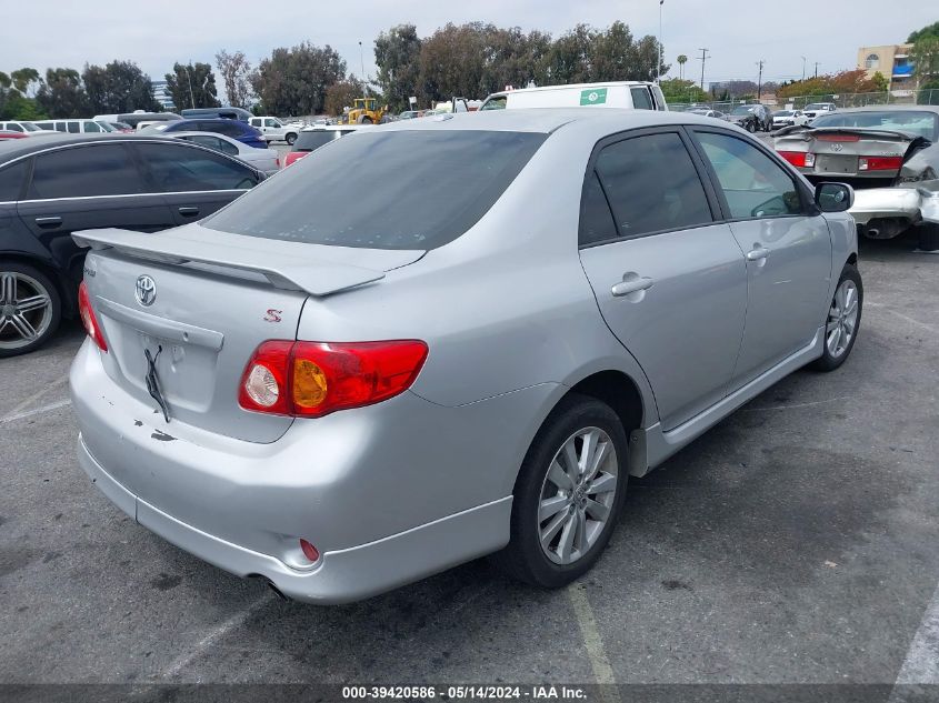 2010 Toyota Corolla S VIN: 1NXBU4EE7AZ309415 Lot: 39420586