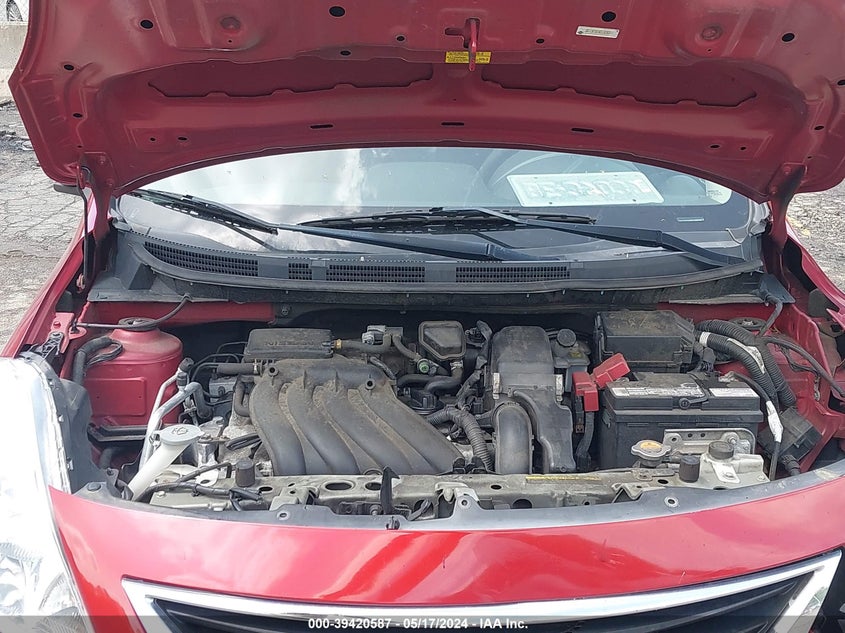 2012 Nissan Versa 1.6 Sl VIN: 3N1CN7AP8CL926711 Lot: 39420587