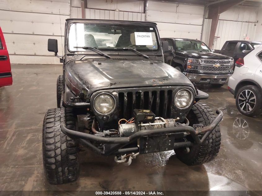 1997 Jeep Wrangler Sport VIN: 1J4FY19S0VP444999 Lot: 39420588