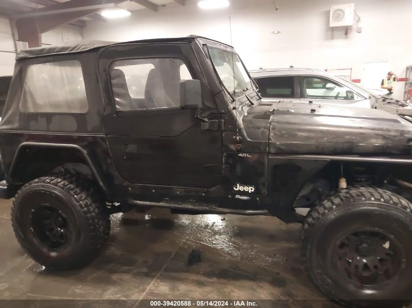 1997 Jeep Wrangler Sport VIN: 1J4FY19S0VP444999 Lot: 39420588