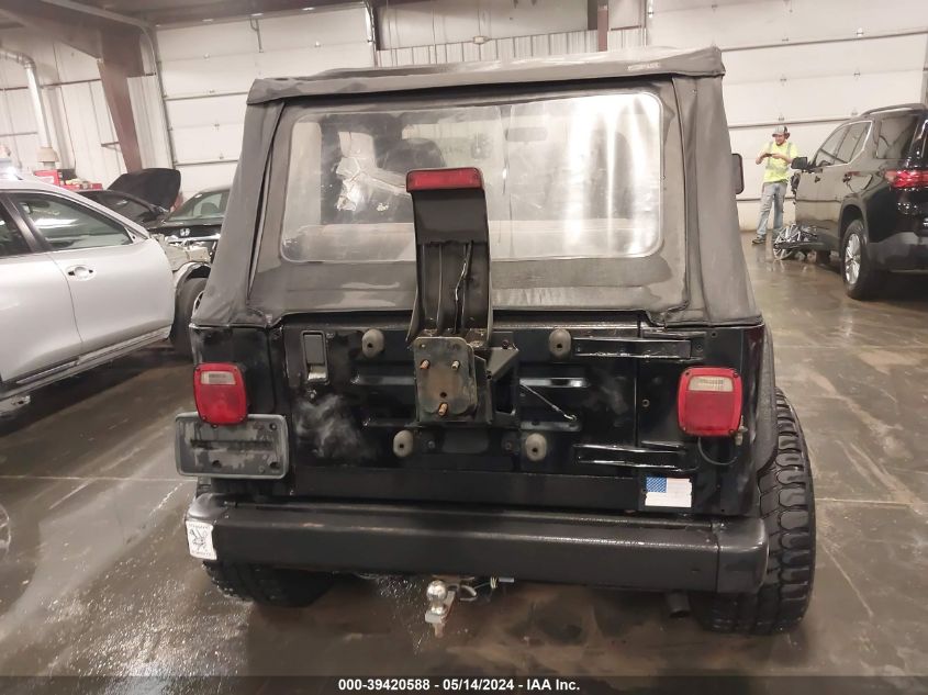 1997 Jeep Wrangler Sport VIN: 1J4FY19S0VP444999 Lot: 39420588