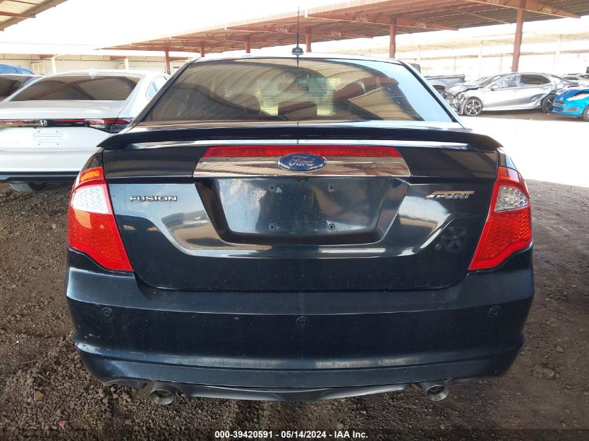 2010 Ford Fusion Sport VIN: 3FAHP0KC7AR189405 Lot: 39420591