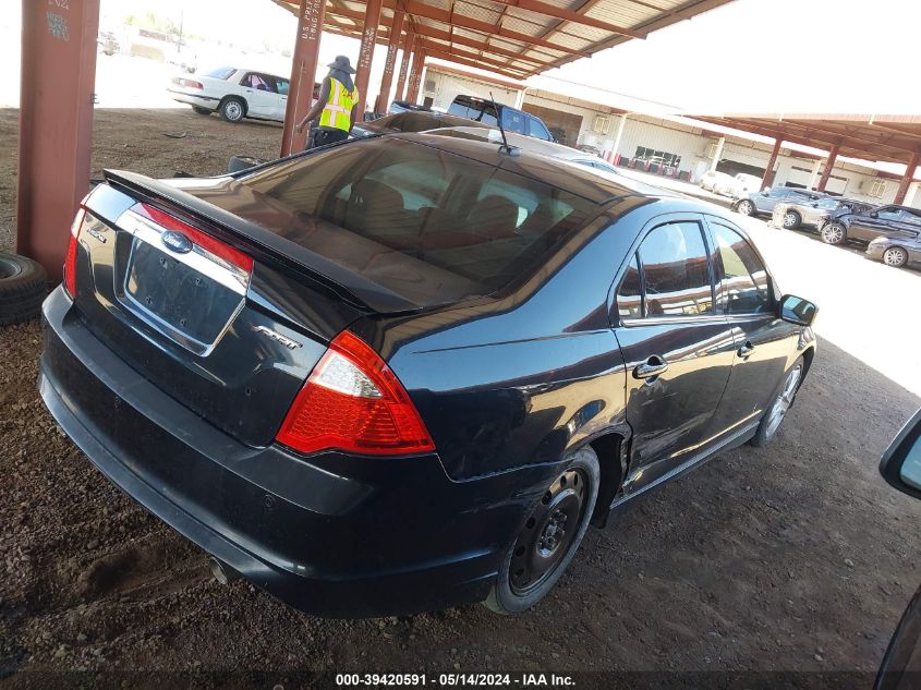 2010 Ford Fusion Sport VIN: 3FAHP0KC7AR189405 Lot: 39420591