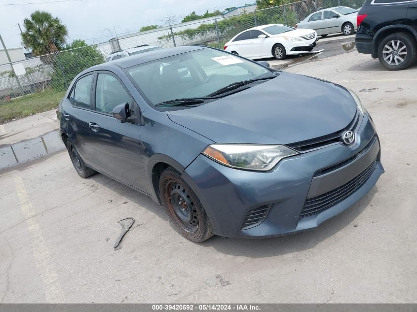 2015 Toyota Corolla L/Le/Le Pls/Prm/S/S Pls VIN: 2T1BURHE0FC450649 Lot: 39420592