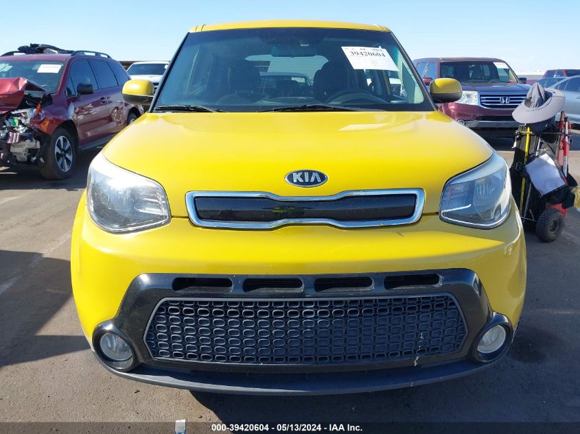 2016 Kia Soul + VIN: KNDJP3A54G7257594 Lot: 39420604