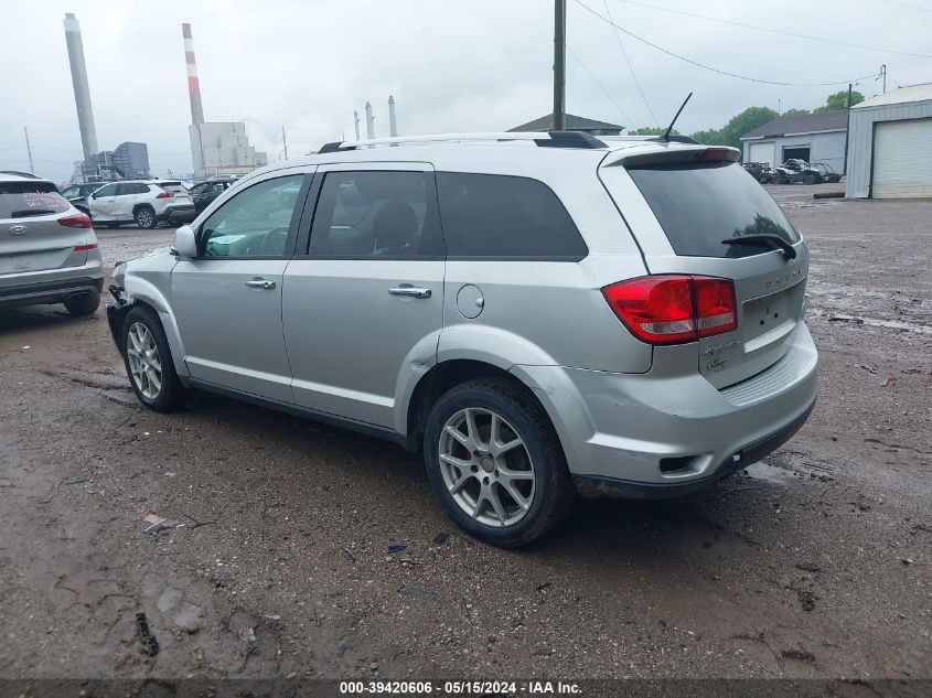 2013 Dodge Journey Crew VIN: 3C4PDCDG0DT706566 Lot: 39420606