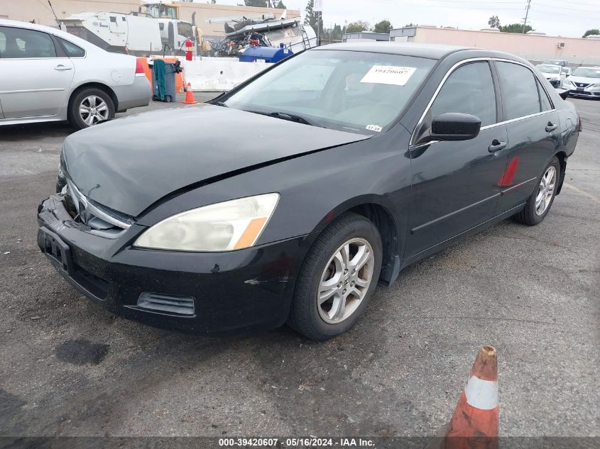 2006 Honda Accord 2.4 Se VIN: 1HGCM56396A063764 Lot: 39420607