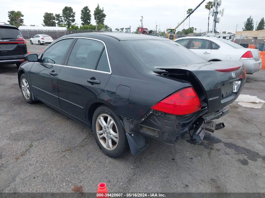 2006 Honda Accord 2.4 Se VIN: 1HGCM56396A063764 Lot: 39420607