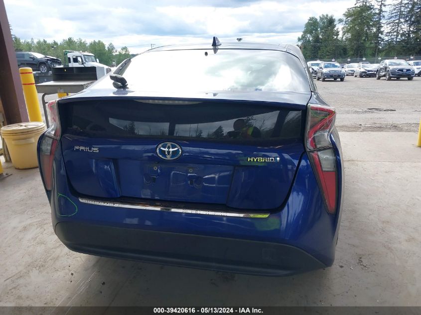 2016 Toyota Prius Two VIN: JTDKBRFU2G3521652 Lot: 39420616