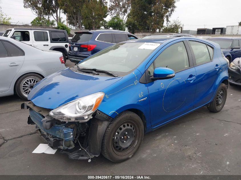 2016 Toyota Prius C VIN: JTDKDTB31G1139905 Lot: 39420617