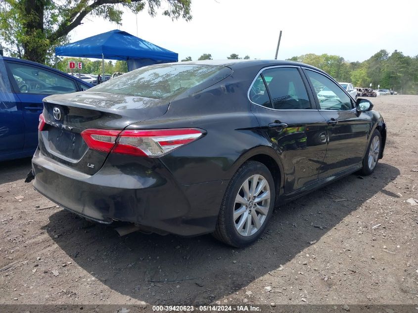 2018 Toyota Camry Le VIN: 4T1B11HK1JU084238 Lot: 39420623