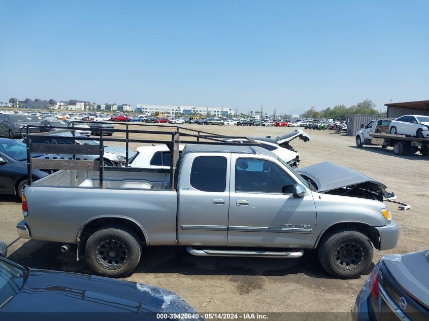 2003 Toyota Tundra Sr5 VIN: 5TBRN34103S411101 Lot: 39420640