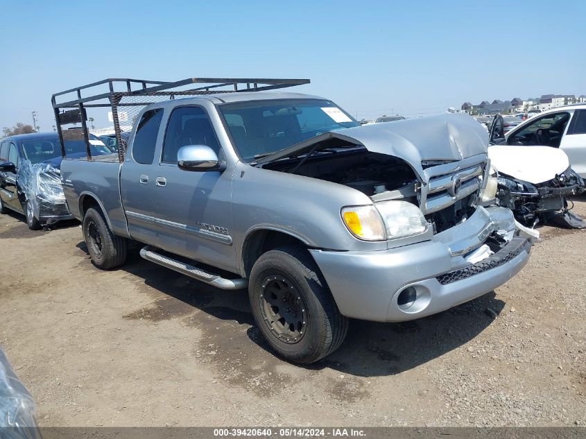 2003 Toyota Tundra Sr5 VIN: 5TBRN34103S411101 Lot: 39420640