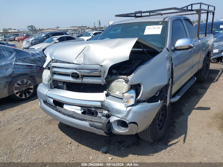 2003 Toyota Tundra Sr5 VIN: 5TBRN34103S411101 Lot: 39420640