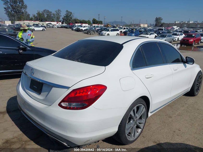 2018 MERCEDES-BENZ C 300 VIN: 55SWF4JB5JU274442
