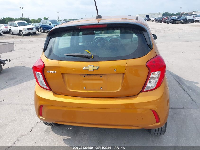 2020 Chevrolet Spark Fwd Ls Automatic VIN: KL8CB6SAXLC473657 Lot: 39420650