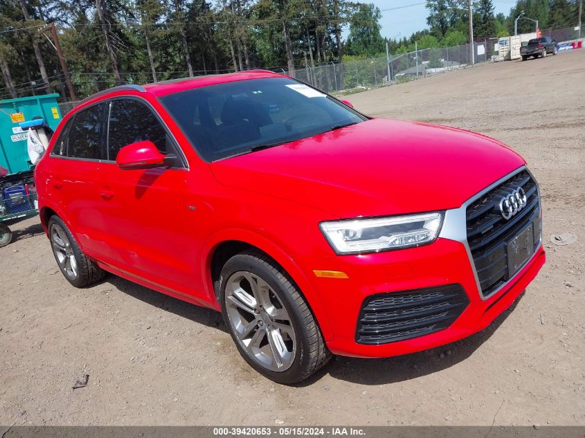 2016 Audi Q3 2.0T Premium Plus VIN: WA1GFCFS3GR016524 Lot: 39420653