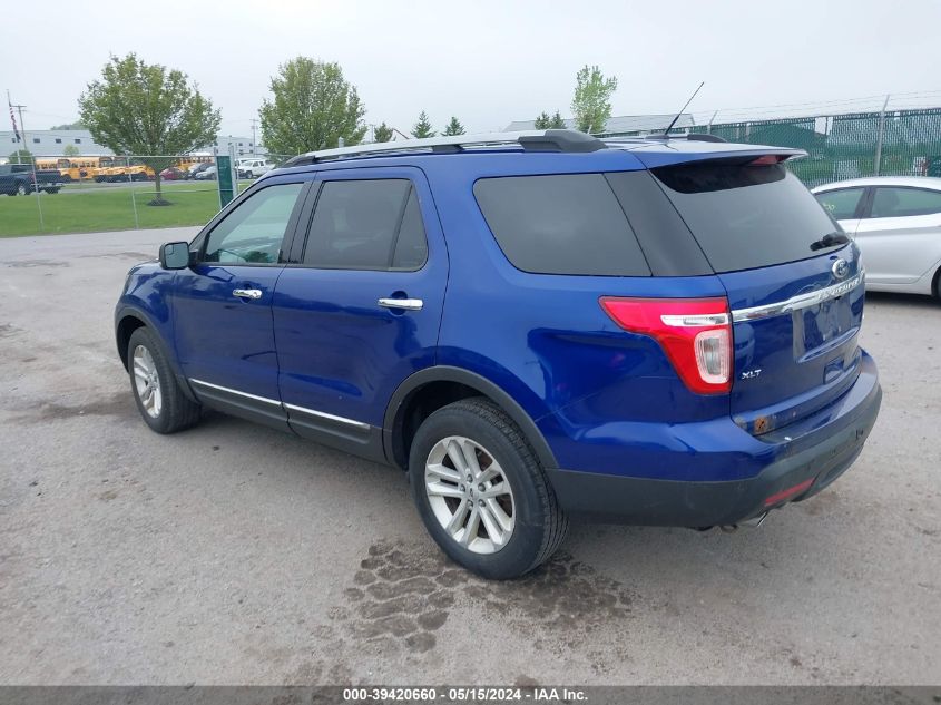 2013 Ford Explorer Xlt VIN: 1FM5K8D86DGA93744 Lot: 39420660