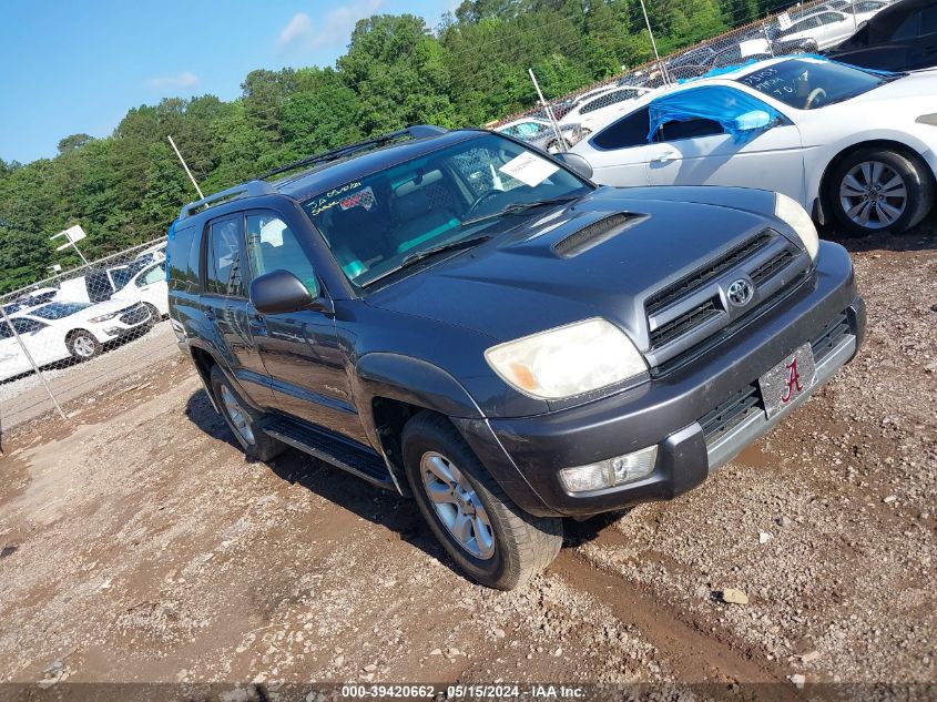 2005 Toyota 4Runner Sr5 Sport V6 VIN: JTEZU14R350055927 Lot: 39420662