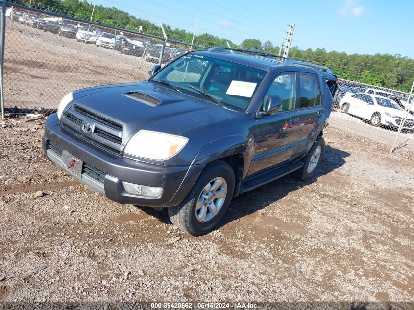 2005 Toyota 4Runner Sr5 Sport V6 VIN: JTEZU14R350055927 Lot: 39420662