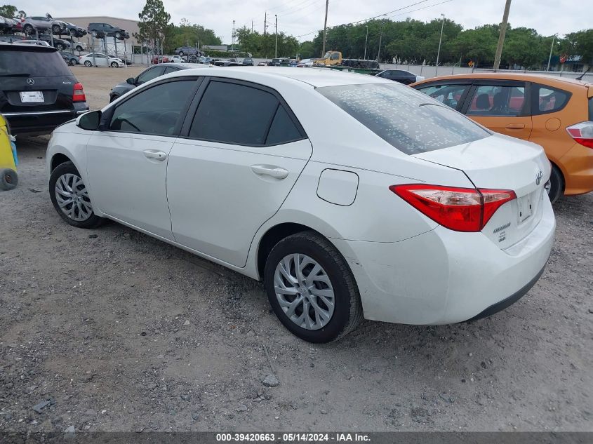 2019 Toyota Corolla Le VIN: 5YFBURHE2KP914826 Lot: 39420663