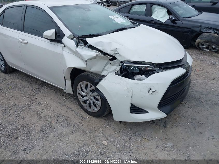 2019 Toyota Corolla Le VIN: 5YFBURHE2KP914826 Lot: 39420663