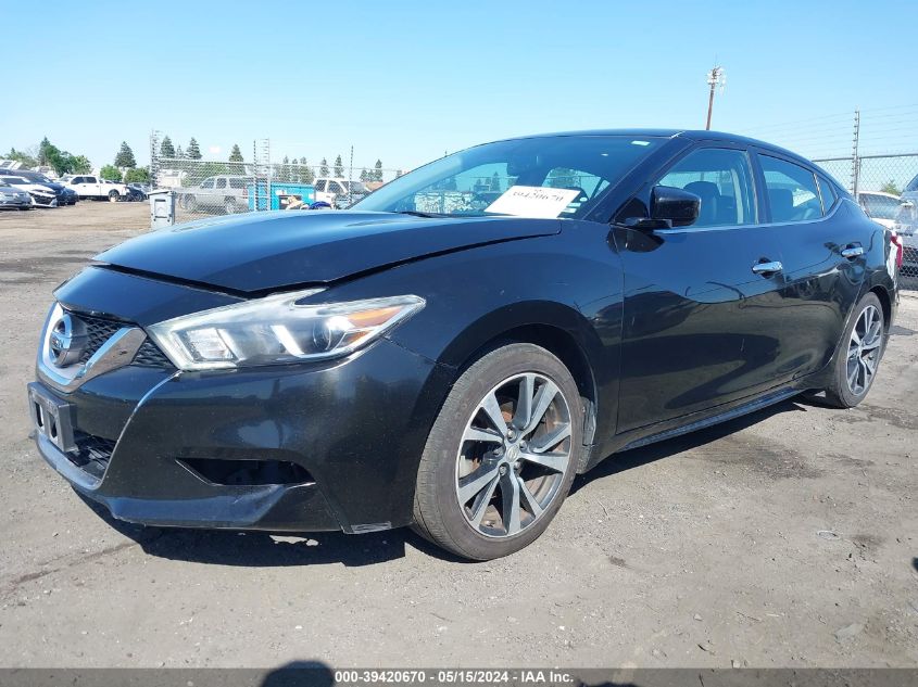 2017 Nissan Maxima 3.5 S VIN: 1N4AA6APXHC442266 Lot: 39420670