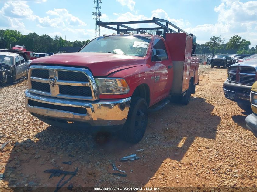 2016 Ram 3500 Chassis Tradesman/Slt VIN: 3C7WRSAJ7GG185451 Lot: 39420673