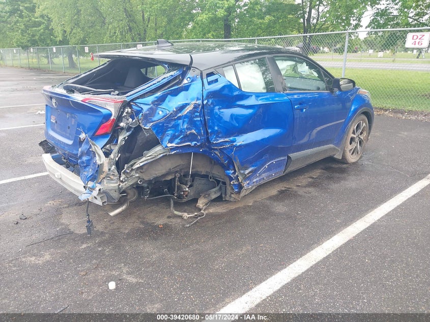 2020 Toyota C-Hr Xle/Le/Limited VIN: NMTKHMBX0LR112686 Lot: 39420680