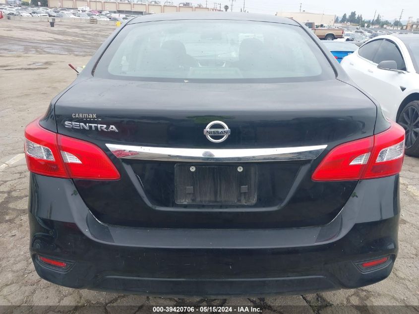 2017 Nissan Sentra S VIN: 3N1AB7APXHY370153 Lot: 39420706