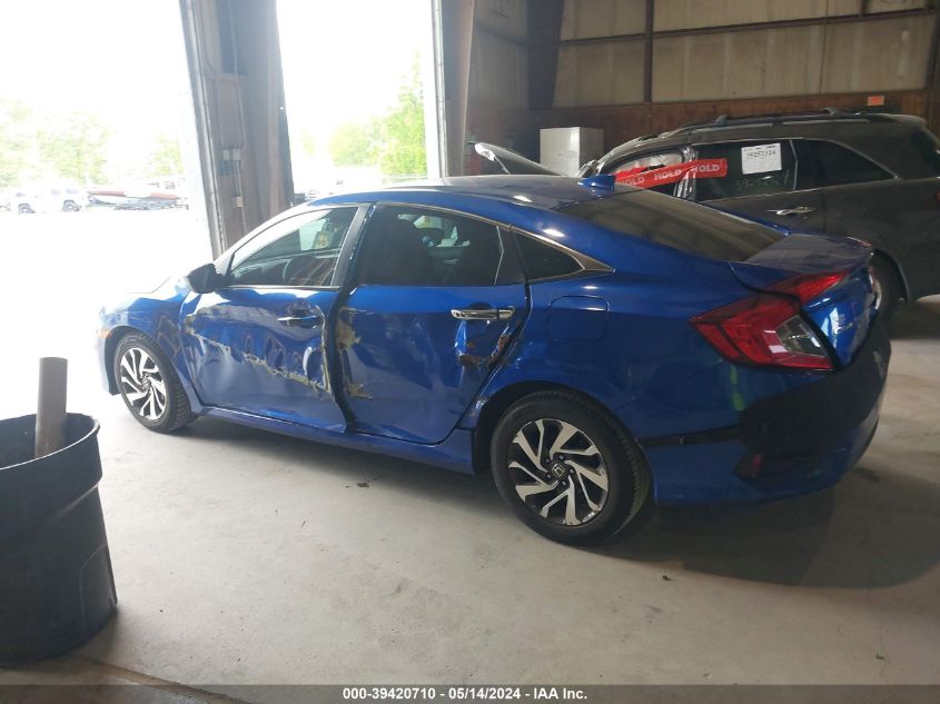 2018 Honda Civic Ex VIN: 2HGFC2F7XJH561659 Lot: 39420710