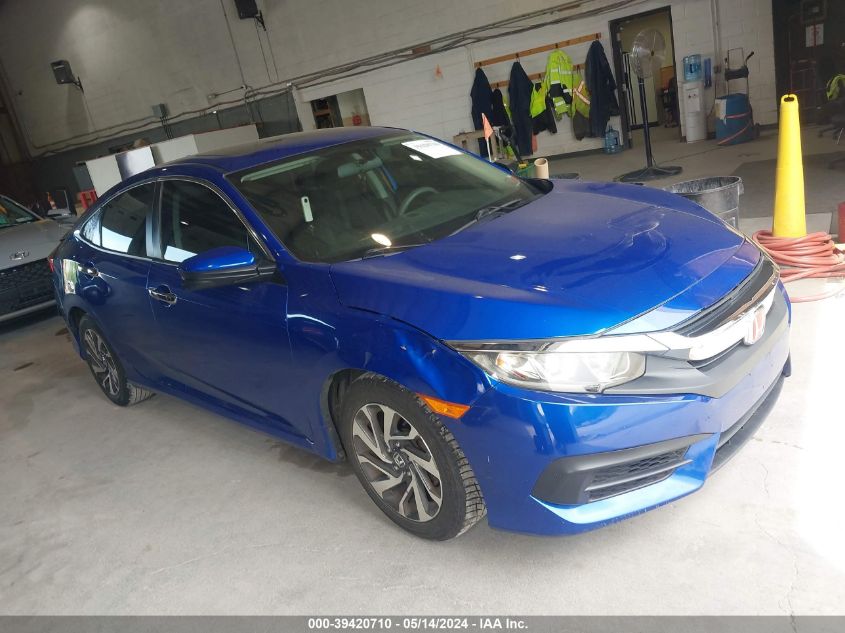 2018 Honda Civic Ex VIN: 2HGFC2F7XJH561659 Lot: 39420710