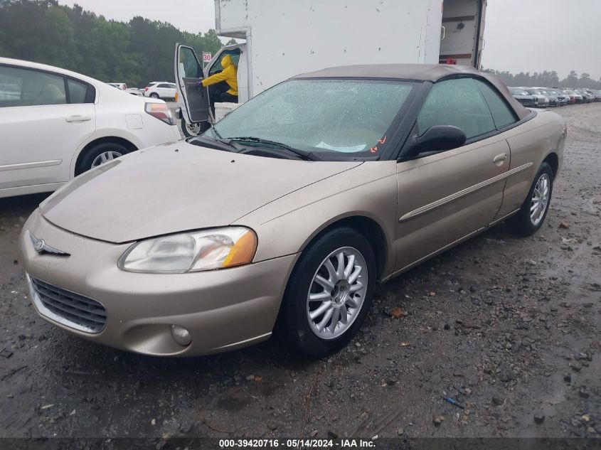 2003 Chrysler Sebring Lxi VIN: 1C3EL55T83N597956 Lot: 39420716