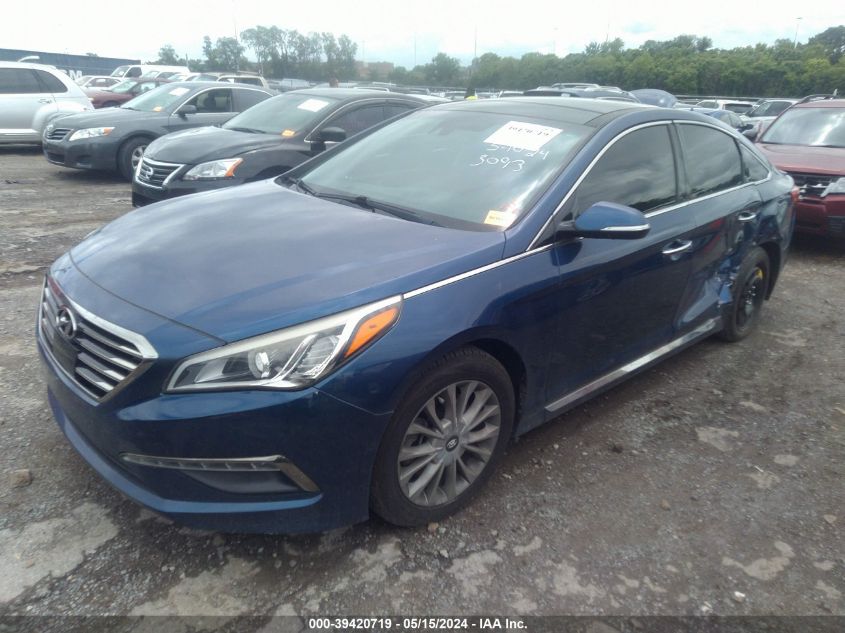 2015 Hyundai Sonata Sport/Limited VIN: 5NPE34AF0FH043093 Lot: 39420719