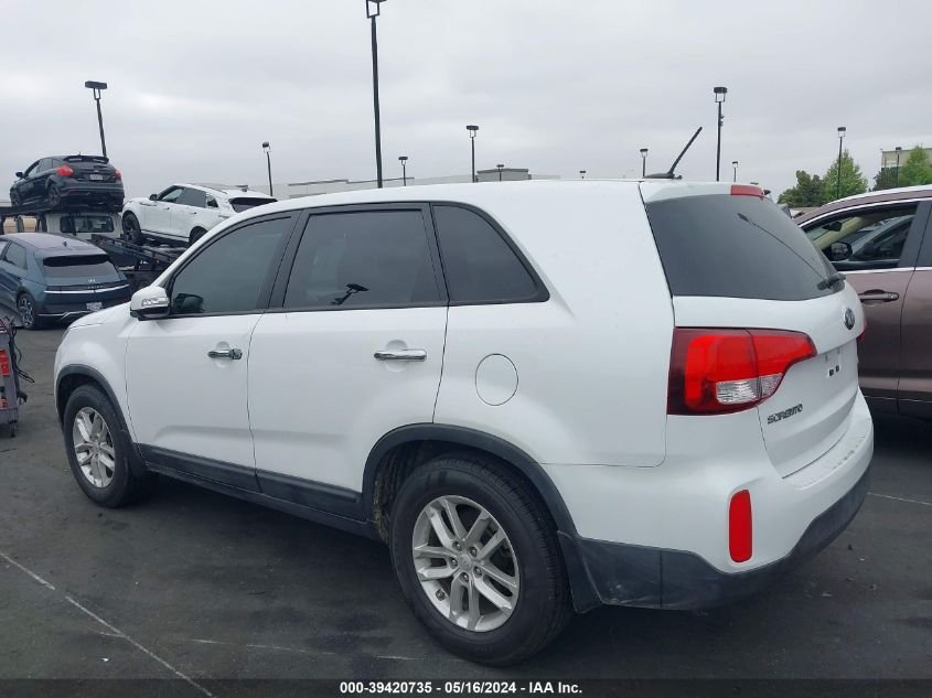 2014 KIA SORENTO LX - 5XYKT4A67EG426344