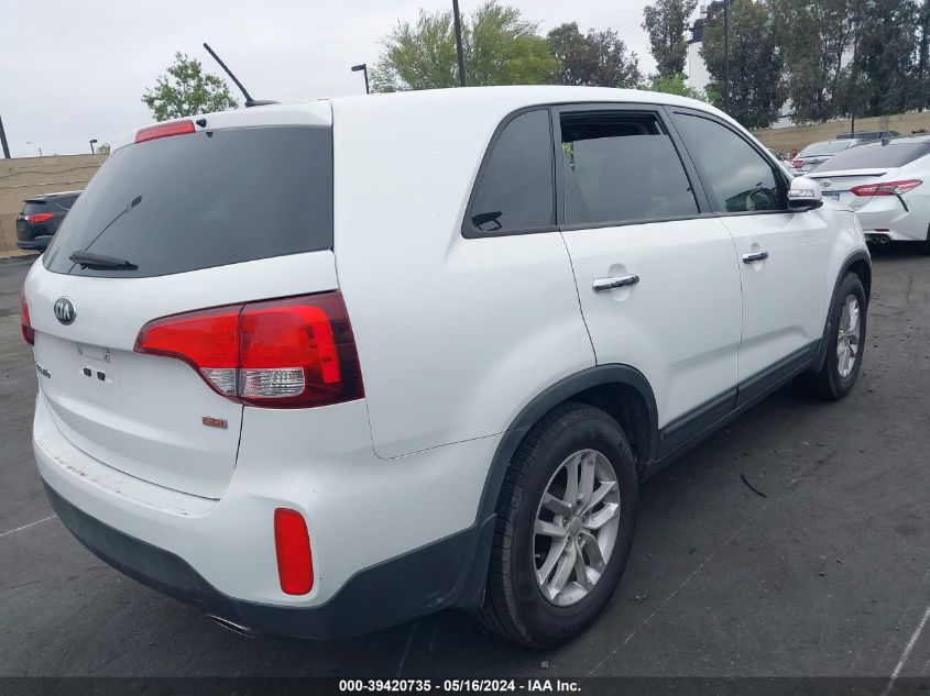 2014 KIA SORENTO LX - 5XYKT4A67EG426344