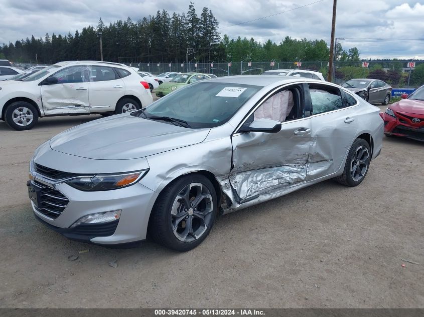 2022 Chevrolet Malibu Fwd Lt VIN: 1G1ZD5ST9NF155191 Lot: 39420745