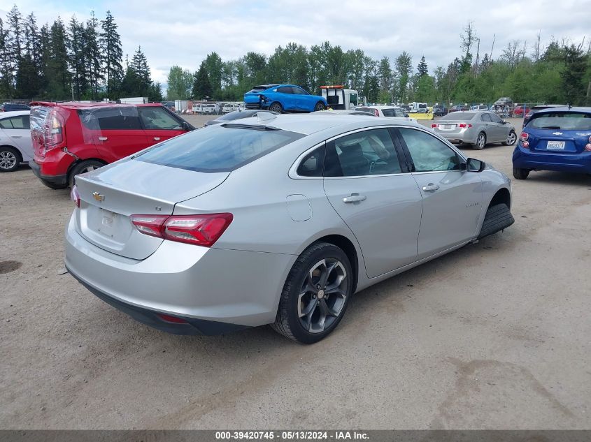 2022 Chevrolet Malibu Fwd Lt VIN: 1G1ZD5ST9NF155191 Lot: 39420745