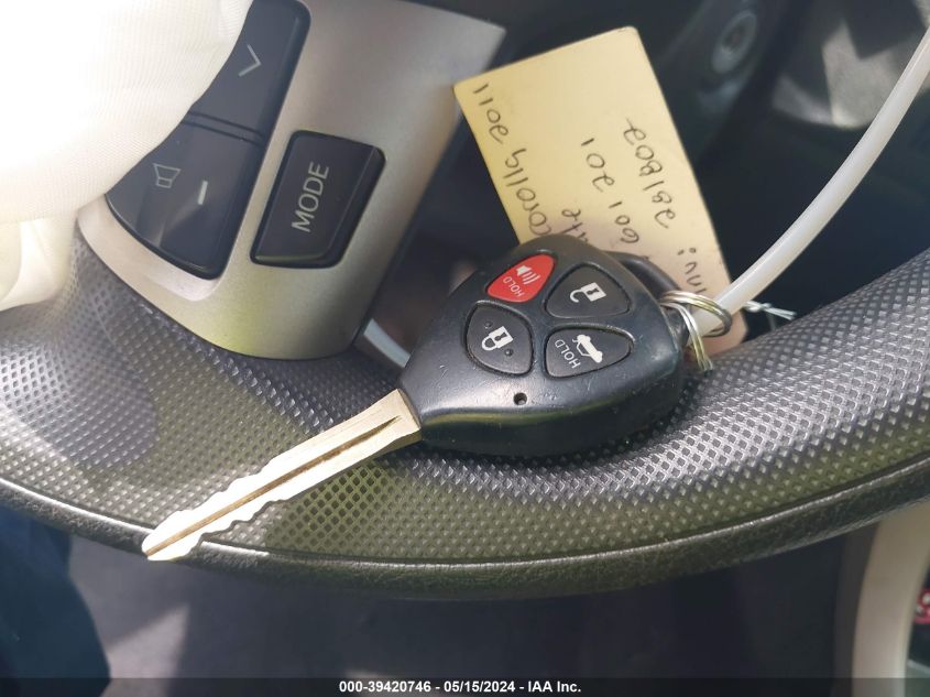 2011 Toyota Corolla S VIN: 2T1BU4EE9BC601201 Lot: 39420746