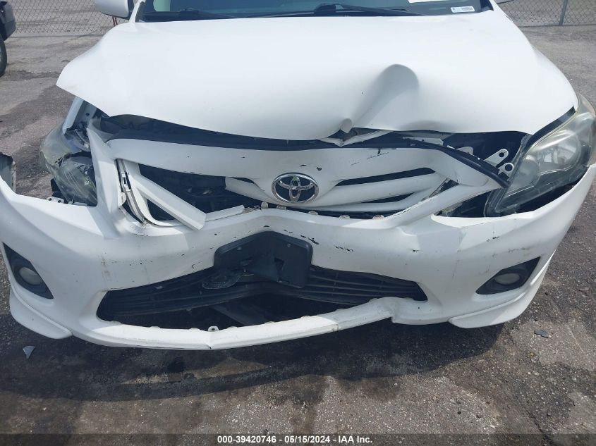 2011 Toyota Corolla S VIN: 2T1BU4EE9BC601201 Lot: 39420746