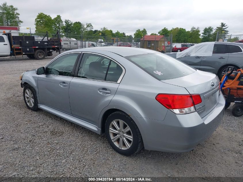 2012 Subaru Legacy 2.5I Premium VIN: 4S3BMBB69C3031776 Lot: 39420754